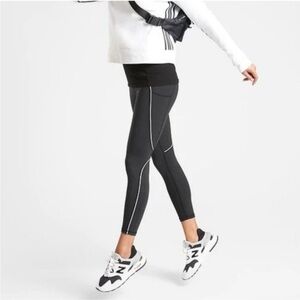 NEW Athleta Womens Tailwind 7/8 Tight Reflective Detail Leggings Sz XS